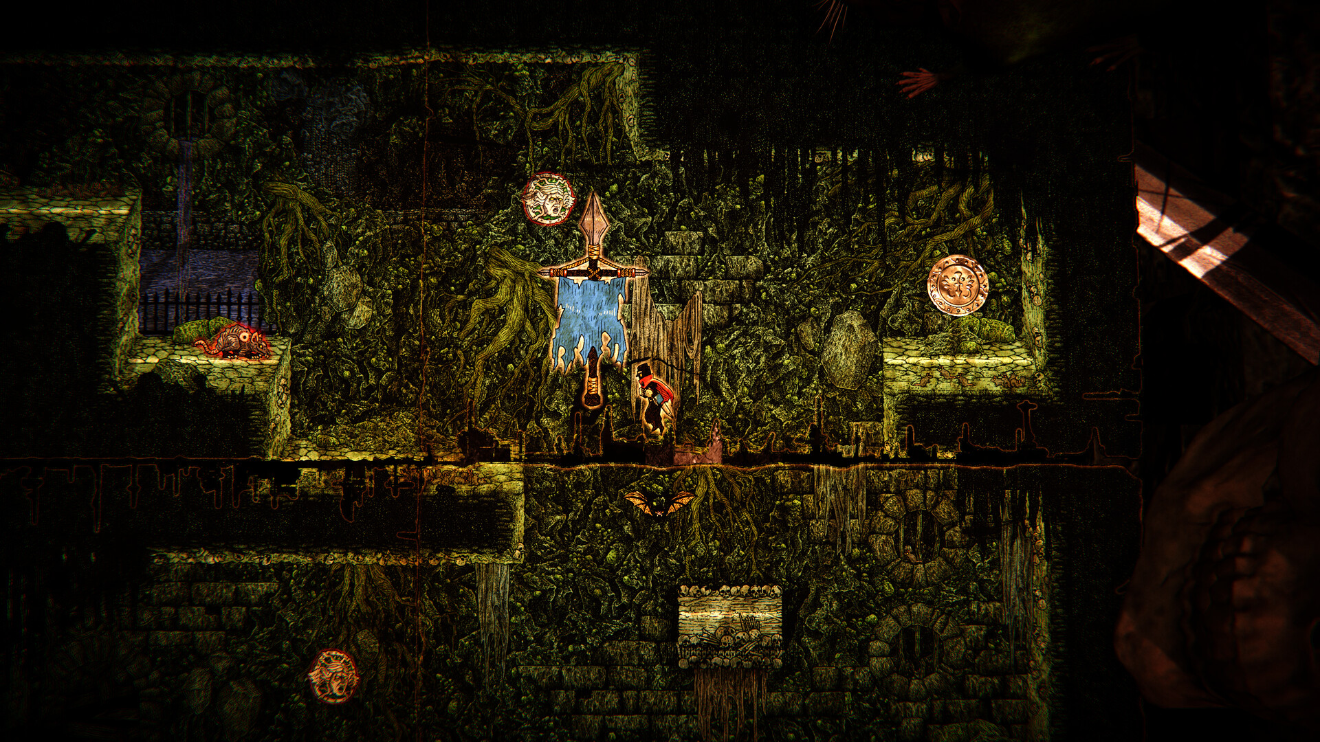 Combate e gameplay de ação em Chronoscript The Endless End