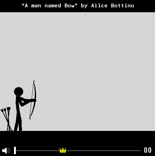 Volume.art - Minigame de tiro com arco e flecha de Alice Bottino